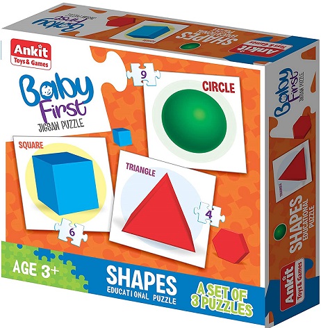 BABY FIRST JIGSAW PUZZLE SHAPES