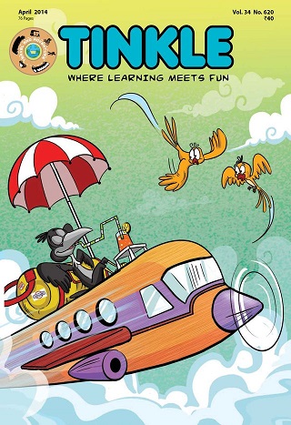 NO 620 TINKLE COMIC april 2014