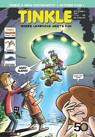 NO 677 TINKLE COMIC 2017 OCT 01