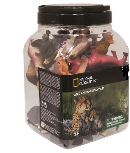 WILD ANIMALS PLAY SET 