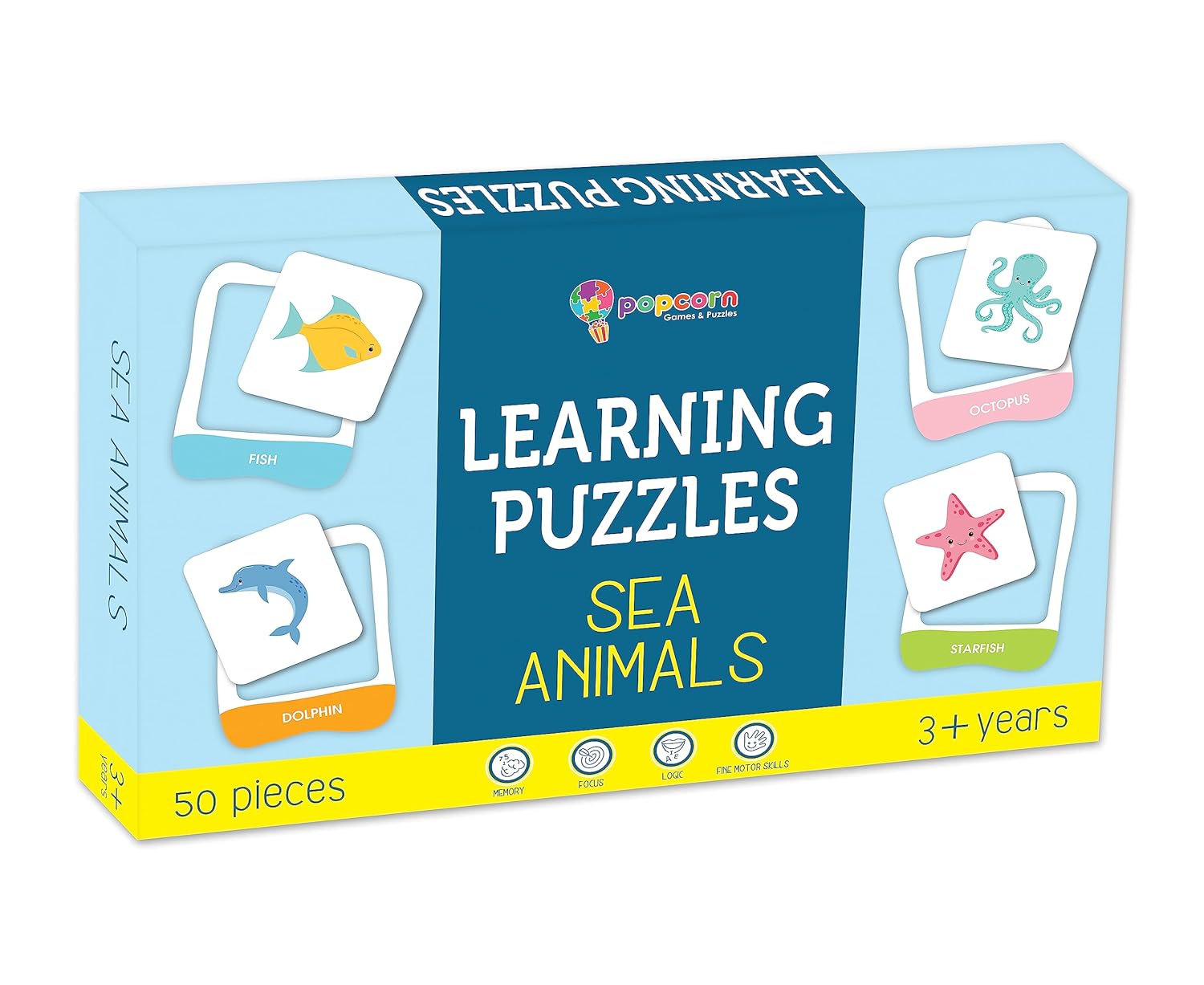 LEARNING PUZZLES SEA ANIMAL