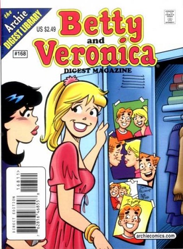 NO 168 BETTY AND VERONICA DIGEST