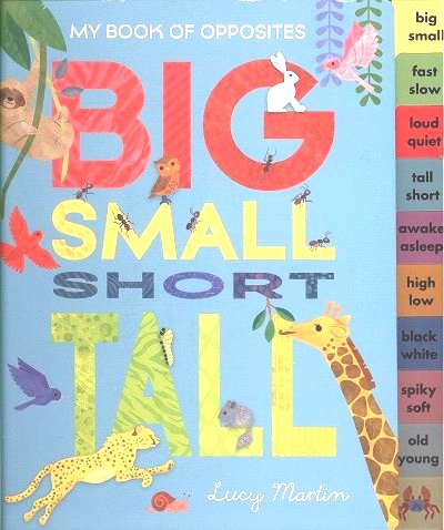 MY BOOK OF OPPOSITES BIG SMALL SHORT TALL