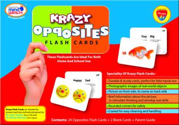 HUNGRY BRAIN OPPOSITES flash cards