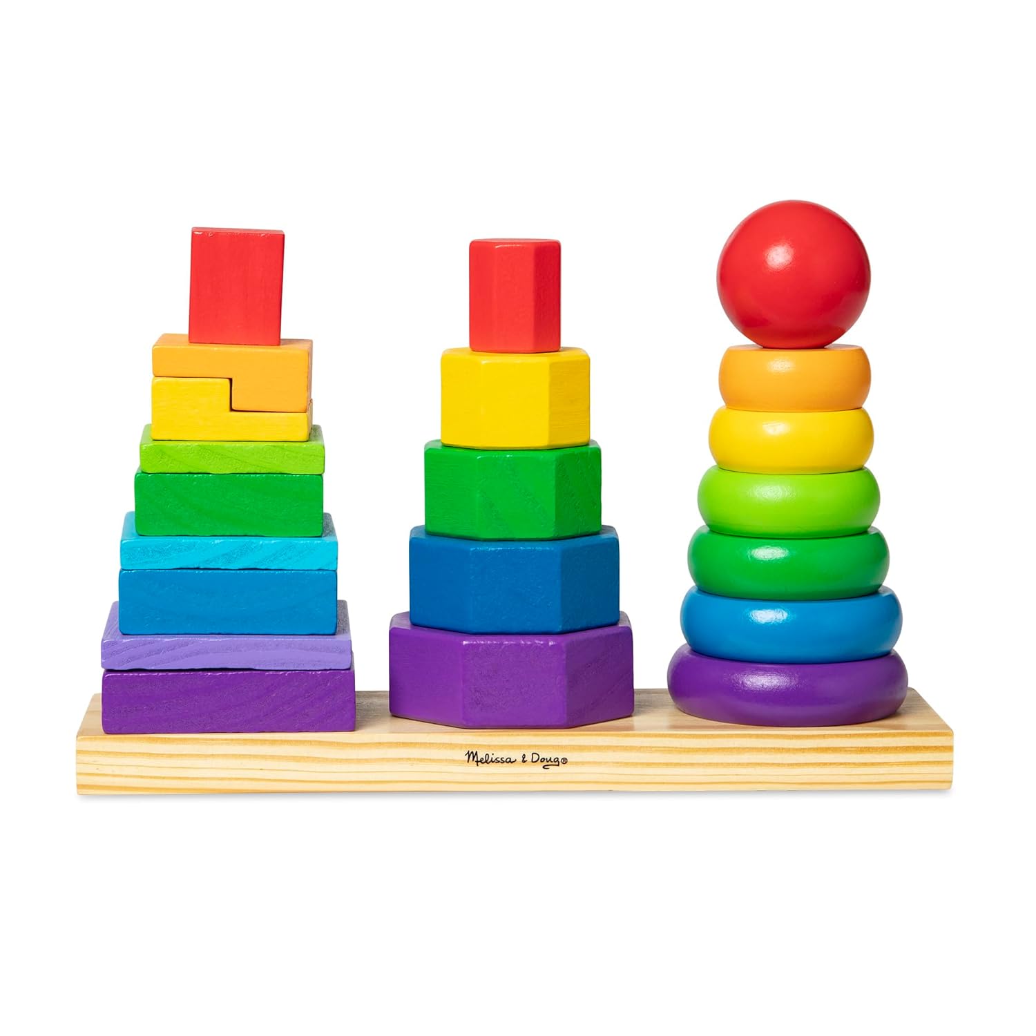 GEOMETRIC STACKER melissa doug