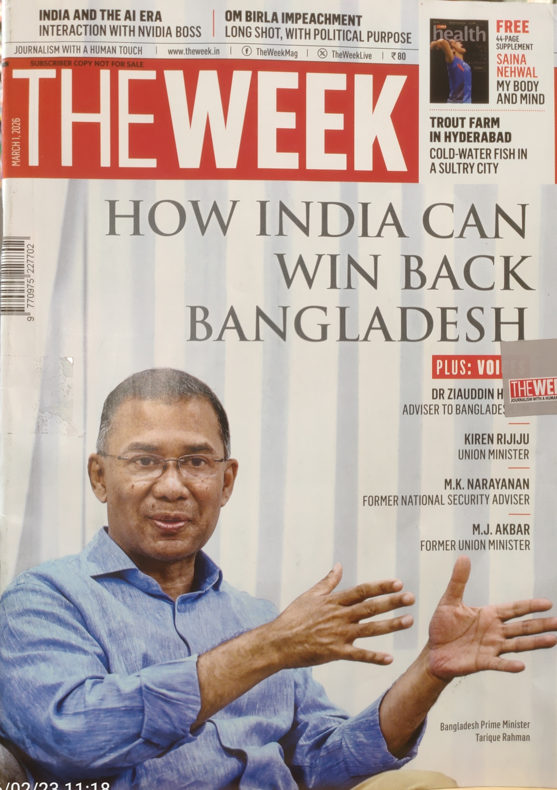 THE WEEK 2026 MAR 01