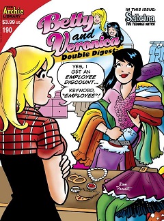 NO 190 BETTY & VERONICA DOUBLE DIGEST