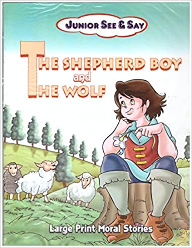 THE SHEPHERD BOY & THE WOLF (BOOKPARADISE)