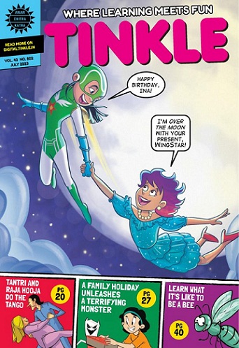 NO 802 TINKLE COMIC 2023 JULY