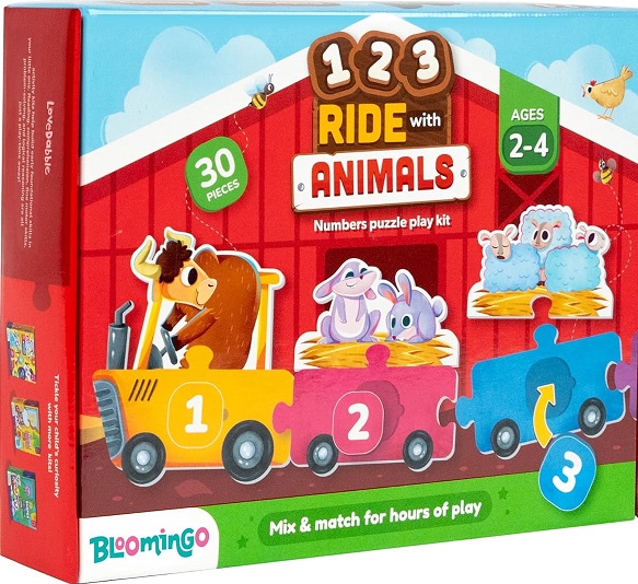 123 RIDE WITH ANIMALS