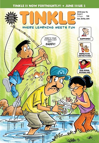 NO 694 TINKLE COMIC 2018 JUNE 16