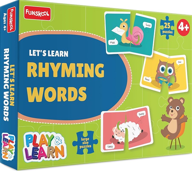 LET'S LEARN RHYMING WORDS funskool