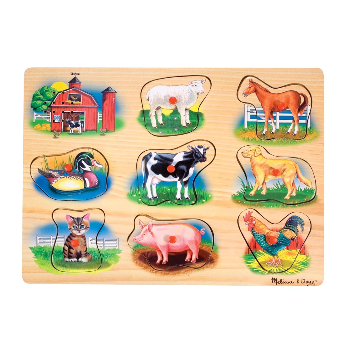 FARM SOUND PUZZLE WITH PEG
