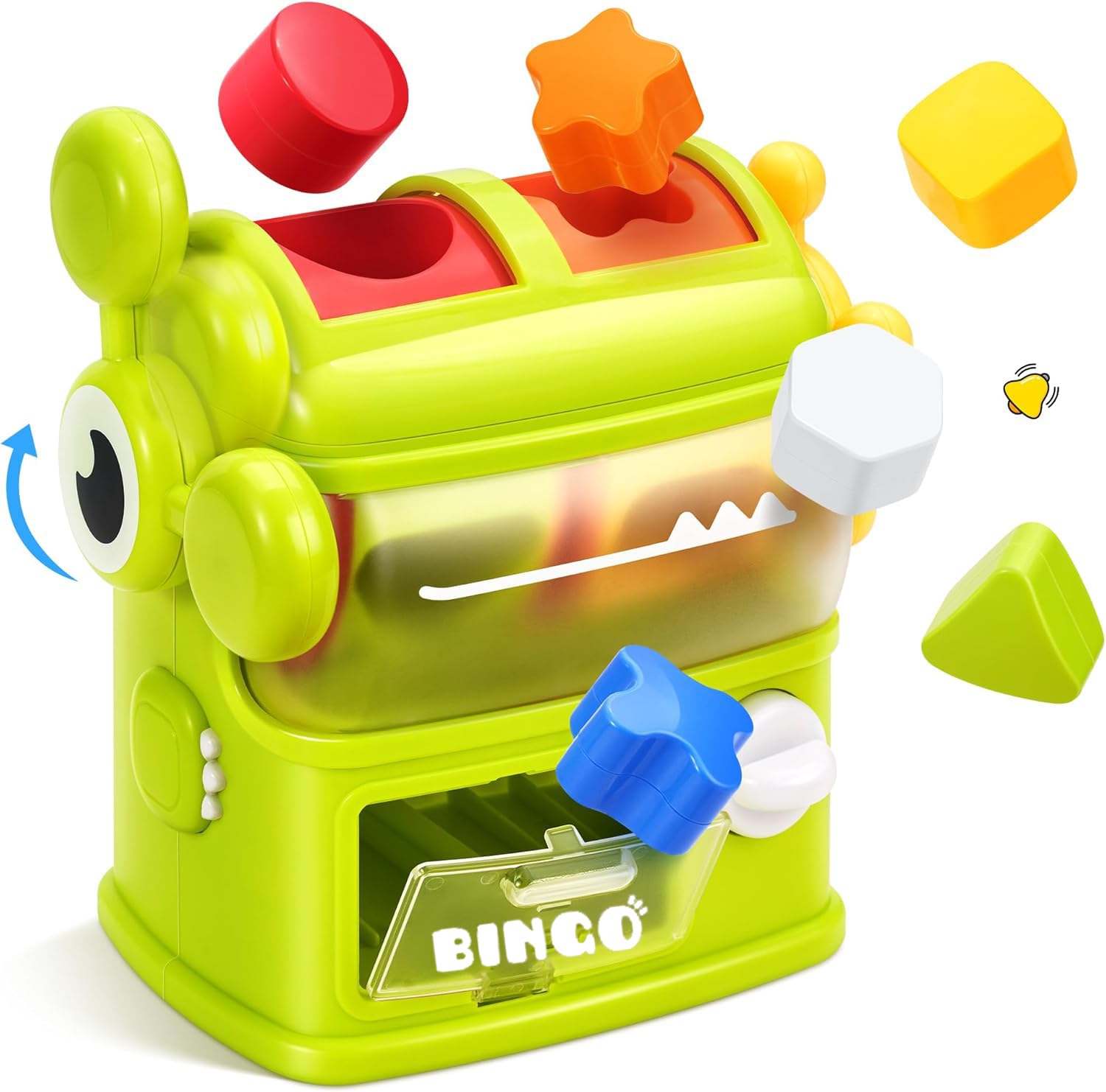 DINO FEEDER montessori sensory shape sorter