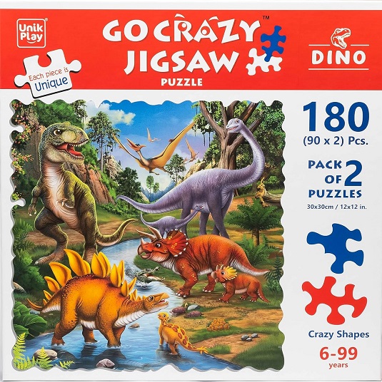 GO CRAZY JIGSAW PUZZLE DINO