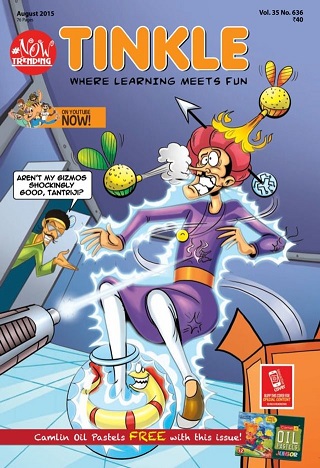 NO 636 TINKLE COMIC 2015 august