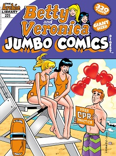 NO 225 BETTY & VERONICA JUMBO COMIC DIGEST