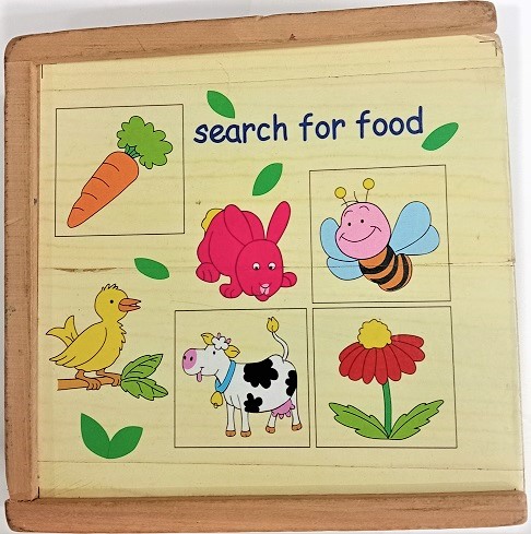 SEARCH FOR FOOD wooden