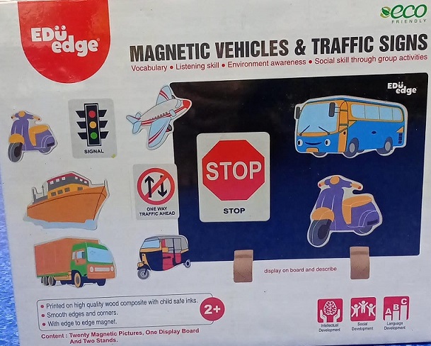 MAGNETIC VEHICLES & TRAFFIC SIGNS