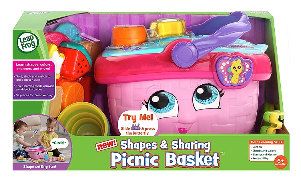 SHAPES and SHARING PICNIC BASKET