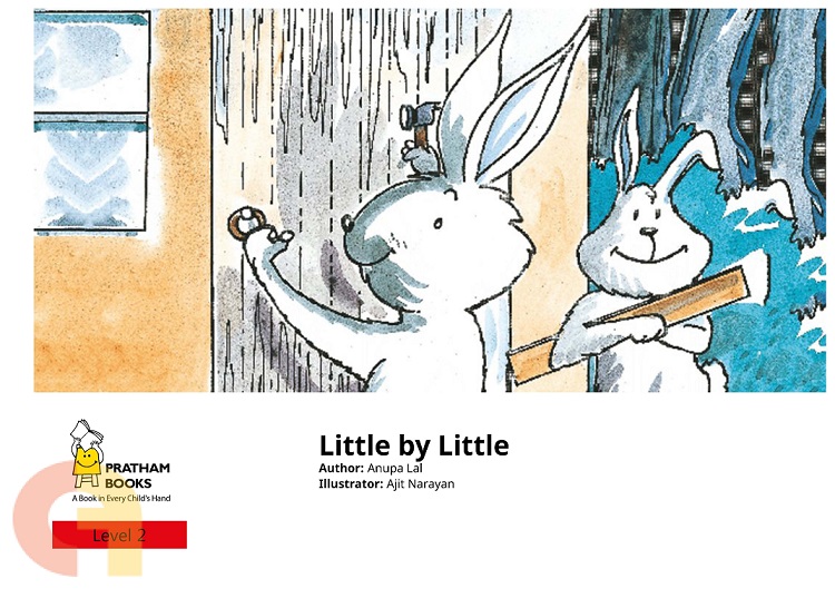 LITTLE BY LITTLE pratham books