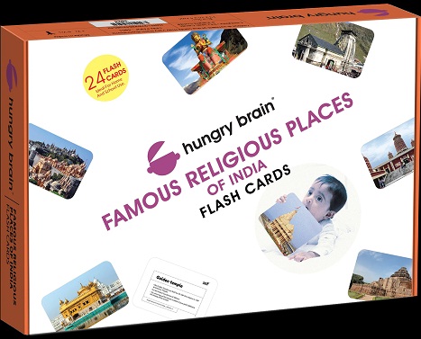 HUNGRY BRAIN FAMOUS RELIGIOUS PLACES OF INDIA flash card