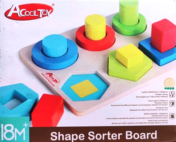 SHAPE SORTER BOARD