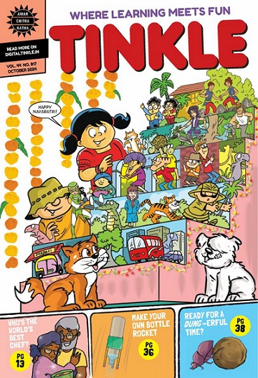 NO 817 TINKLE COMIC 2024 OCT