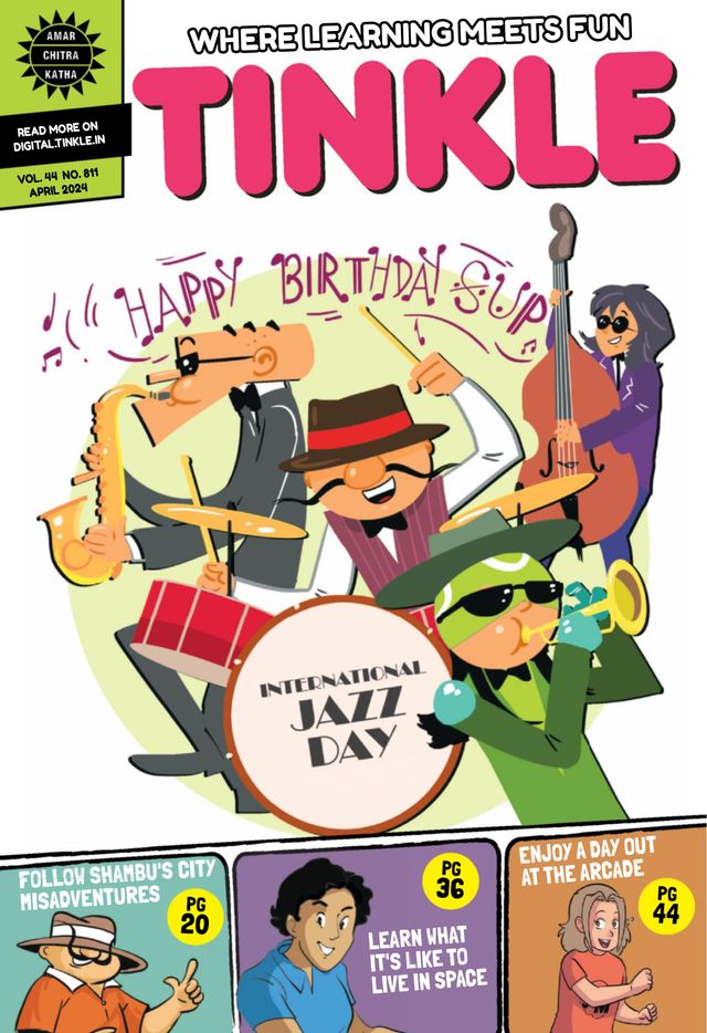 NO 811 TINKLE COMIC 2024 APRIL