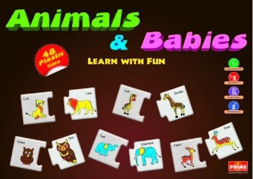 ANIMALS & BABIES learn with fun