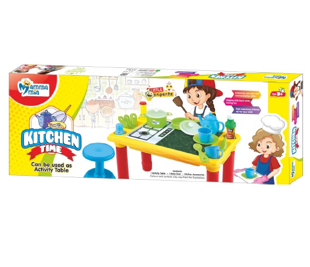 KITCHEN TIME ACTIVITY TABLE