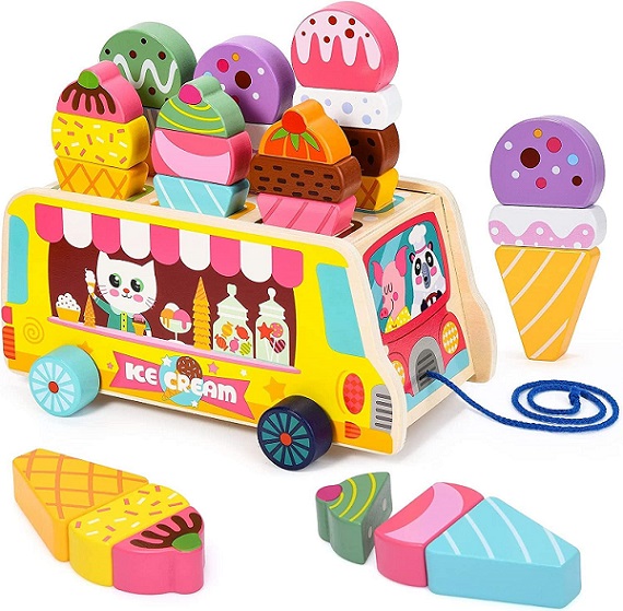 DRAG THE ICE CREAM CART