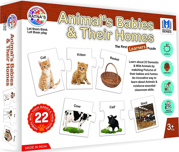 ANIMAL'S BABIES & THEIR HOMES