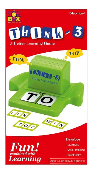 THINK 3 letter learning game