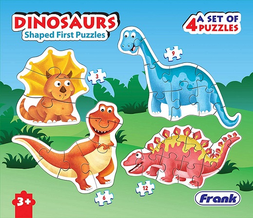 DINOSAURS SHAPED FIRST PUZZLES