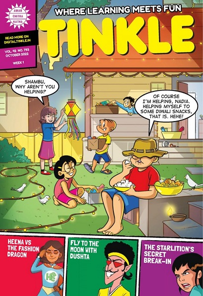 NO 793 TINKLE COMIC 2022 OCT