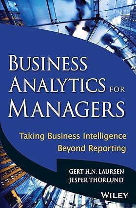 BUSINESS ANALYTICS FOR MANAGERS