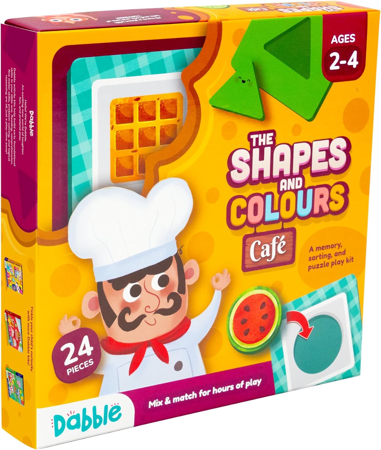 THE SHAPES AND COLOURS CAFE