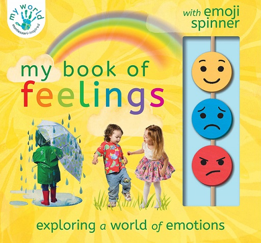 MY BOOK OF FEELINGS with emoji spinner