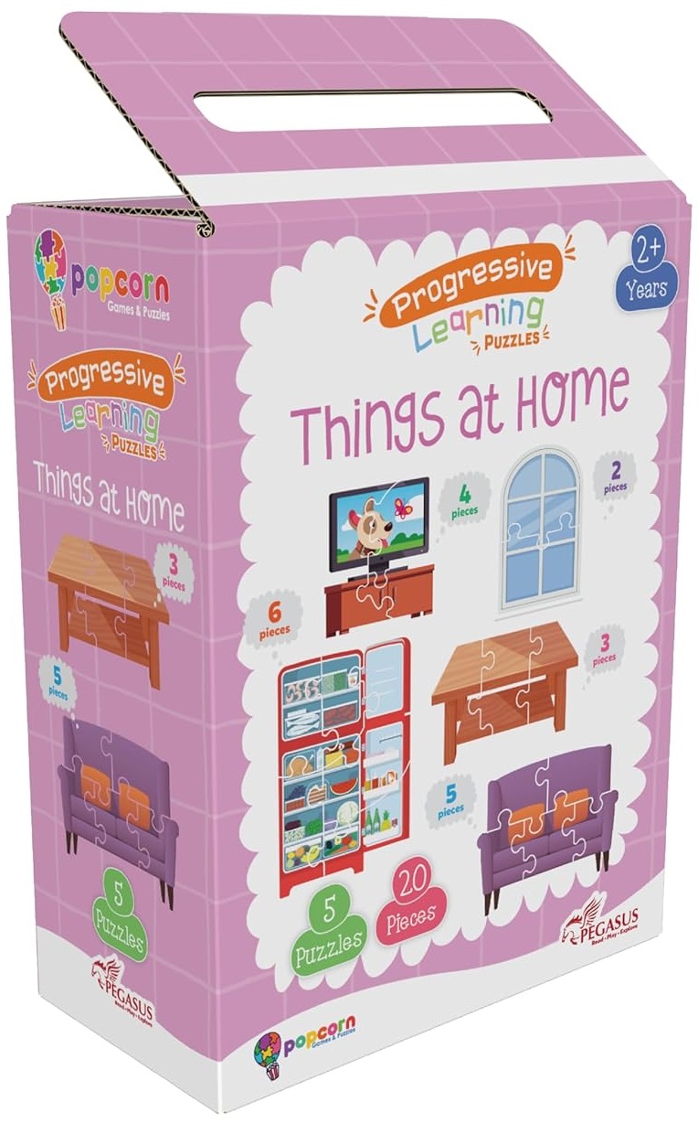 PROGRESSIVE LEARNING PUZZLES THINGS AT HOME