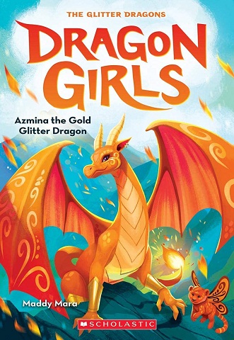 NO 01 AZMINA THE GOLD GLITTER DRAGON
