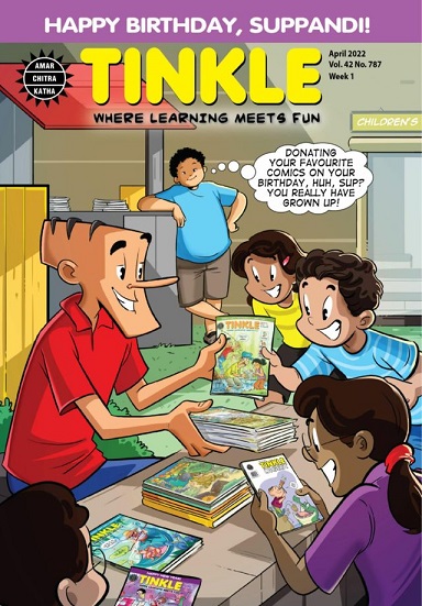 NO 787 TINKLE COMIC 2022 APRIL