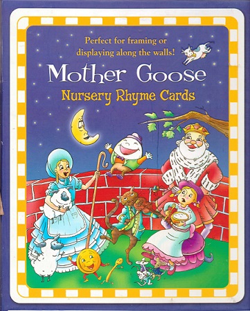 MOTHER GOOSE nursery rhyme card