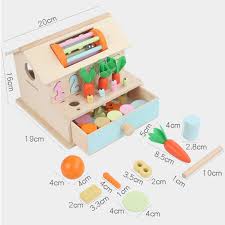 MONTESSORI GEOMETRIC SHAPE SPRTING BOX