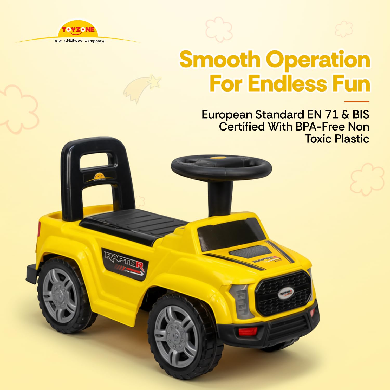 JEEP yellow ridon