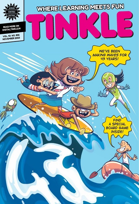 NO 806 TINKLE COMIC 2023 NOV