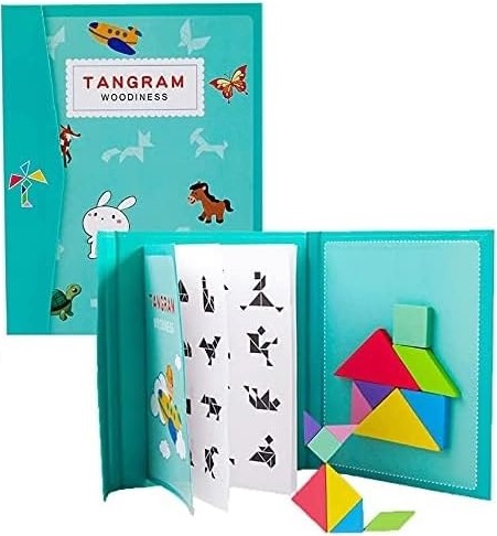 WOODEN TANGRAM MAGNETIC