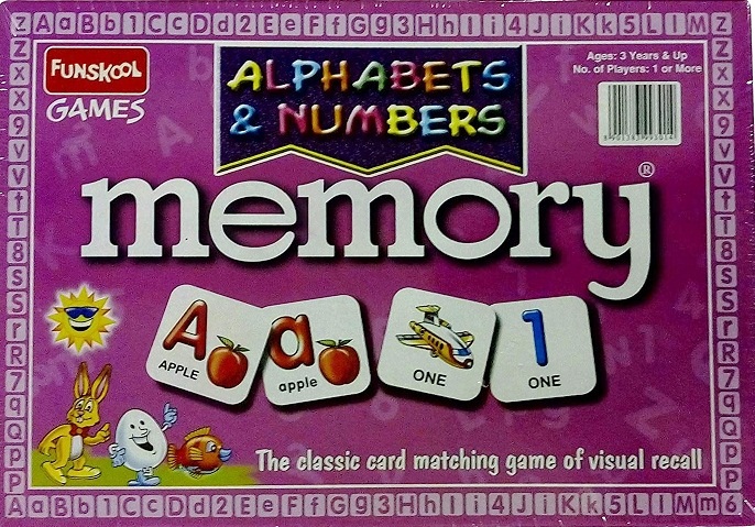 ALPHABET and NUMBERS memory