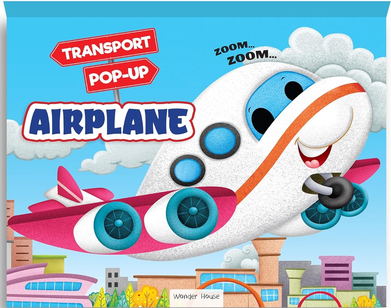 TRANSPORT POP UP AIRPLANE