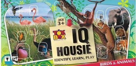 I Q HOUSIE birds & animals